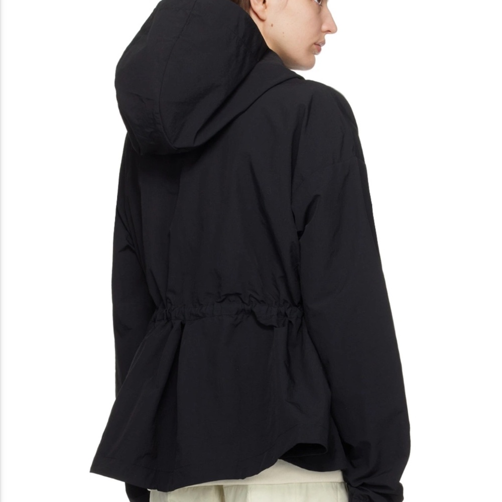 NIKE Sportswear Jacket Essentials Anorak Gathered Black NEW - Picture 5 of 10